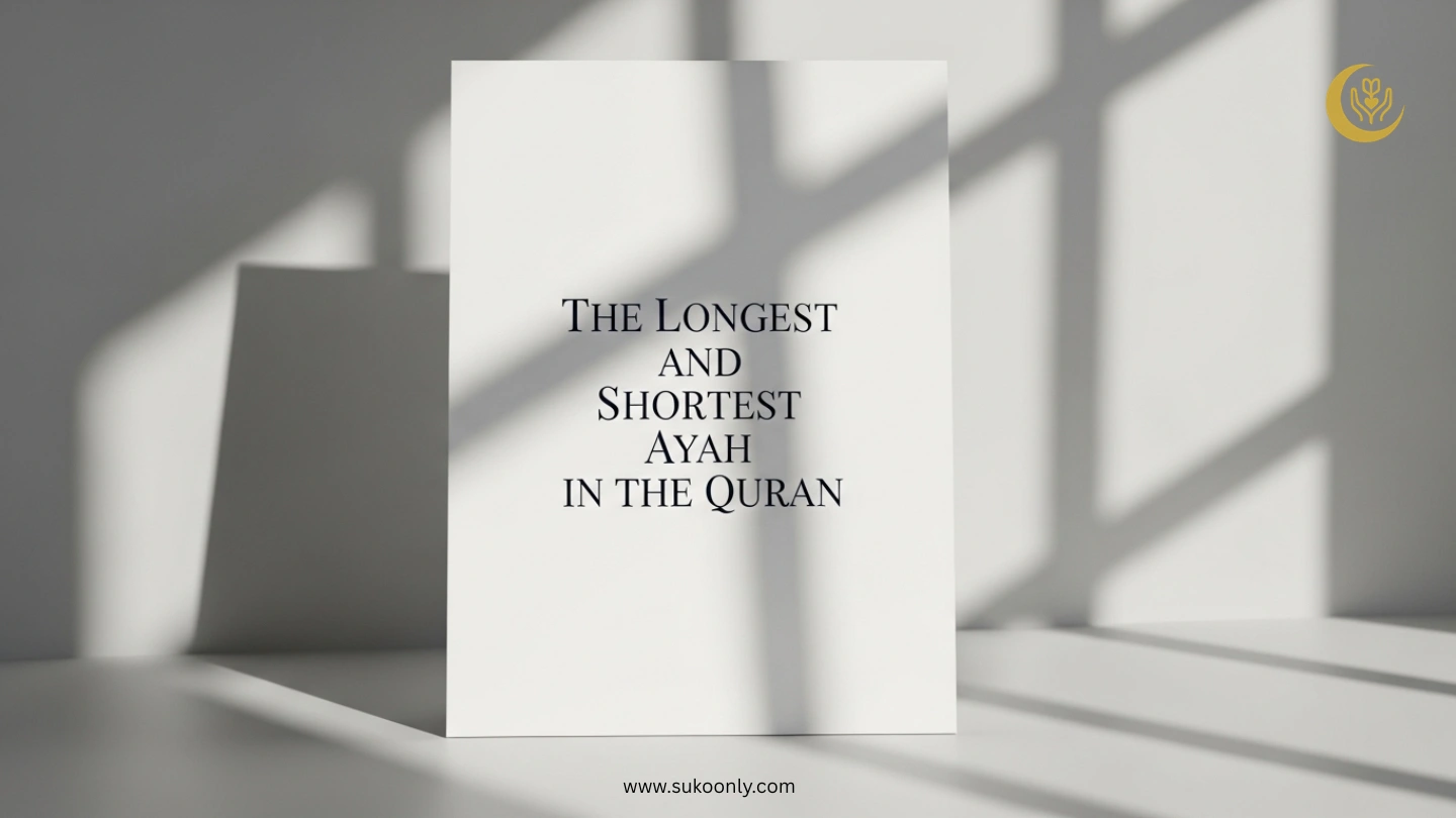 Longest and Shortest Ayah